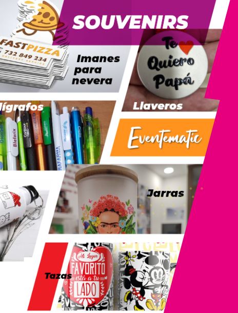 Souvenirs personalizados